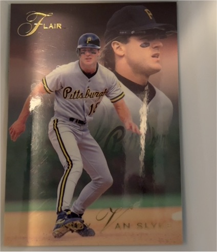 1993 Flair #117 Andy Van Slyke — front
