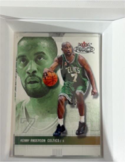 2001 Fleer Force #7 Kenny Anderson — front