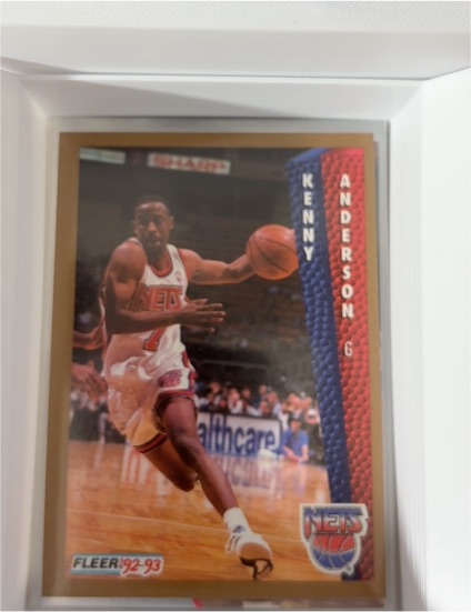 1992-93 Fleer #140 Kenny Anderson — front