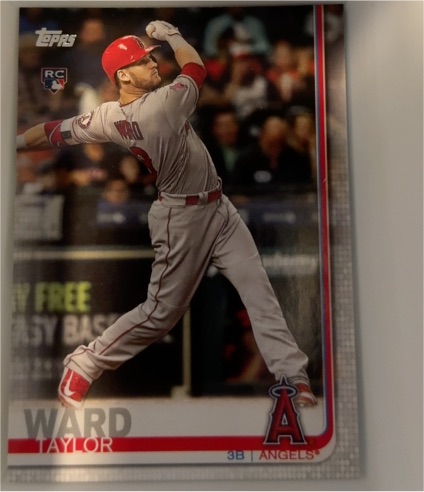 2019 Topps Series 2 #588 Taylor Ward — front