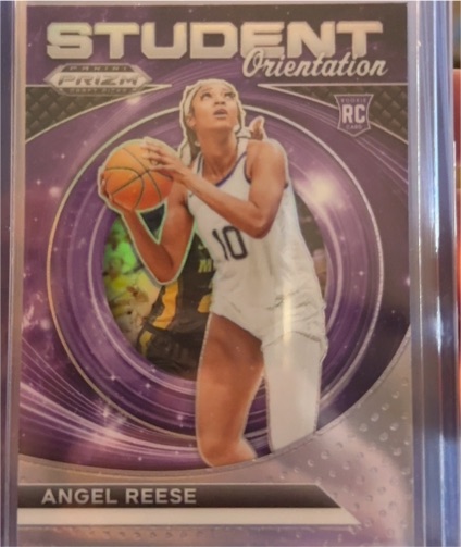 2024 Panini Prizm Draft Picks Student Orientation #18 Angel Reese — front