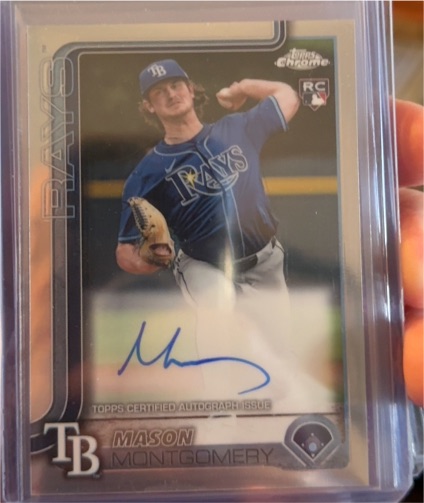 2025 Topps Chrome #RA-MMO Mason Montgomery — front