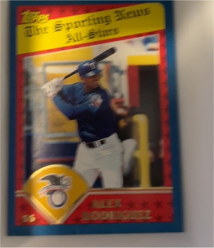 2003 Topps #358 Alex Rodriguez The Sporting News All-Stars — front