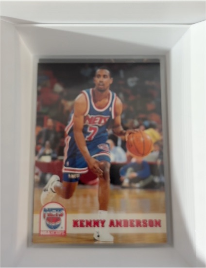 1993-94 NBA Hoops #137 Kenny Anderson — front