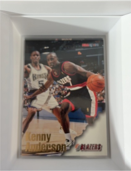 1996-97 Hoops #234 Kenny Anderson Portland Trail Blazers — front