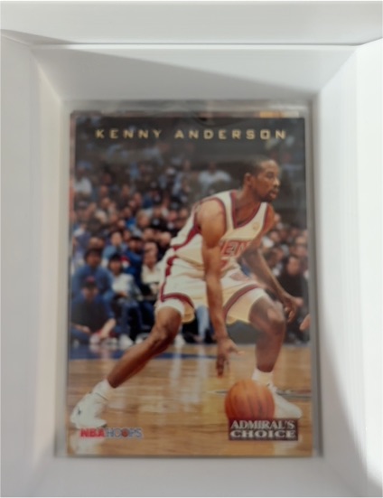 1993-94 NBA Hoops Admiral's Choice #AC3 Kenny Anderson — front