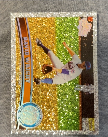 2011 Topps Platinum Diamond Anniversary #15 David Wright — front