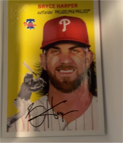 2020 Topps Gallery Heritage #HT-35 Bryce Harper — front