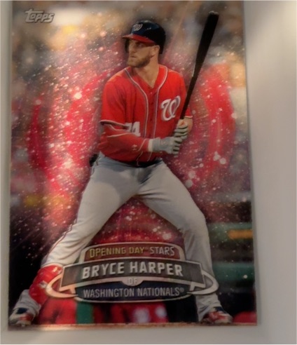 2017 Topps Opening Day Stars #ODS-9 Bryce Harper — front