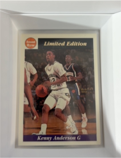 1991-92 Front Row Limited Edition #2 Kenny Anderson — front