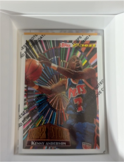 1994-95 Topps Finest Cornerstone #CS5 Kenny Anderson — front