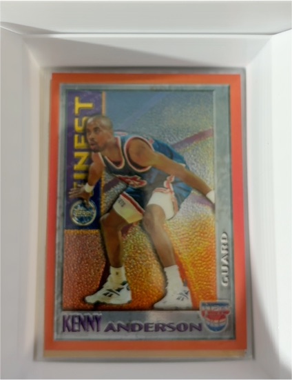 1995-96 Topps Finest #M5 Kenny Anderson — front