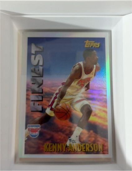 1995-96 Topps Mystery Finest #M8 Kenny Anderson — front