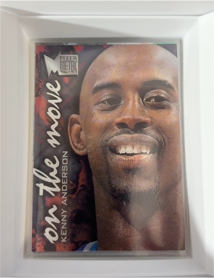1996-97 Fleer Metal #109 Kenny Anderson On the Move — front