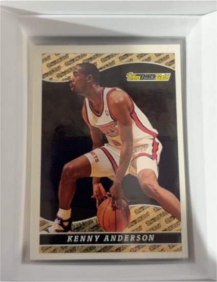 1993-94 Topps Black Gold #3 Kenny Anderson — front