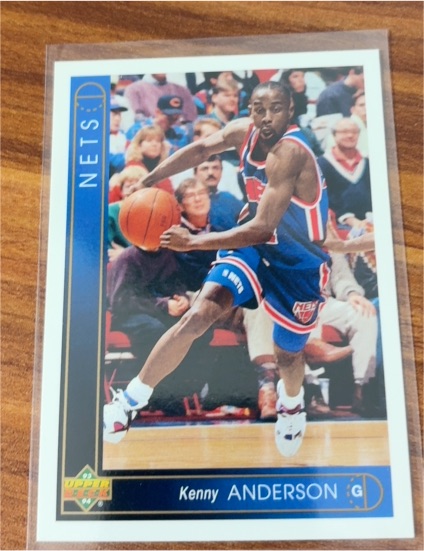 1993-94 Upper Deck #2 Kenny Anderson — front