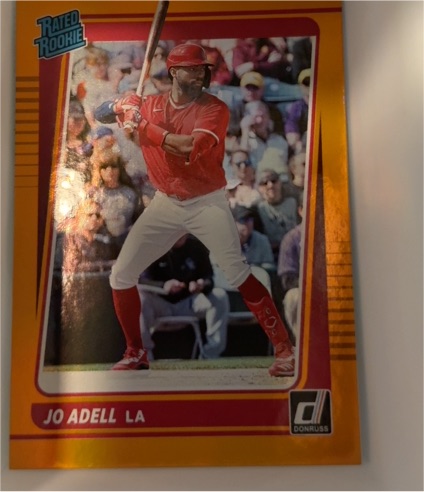 2021 Donruss #33 Jo Adell Rated Rookie — front