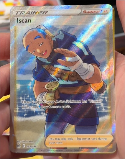 2022 Pokémon TCG Lost Origin #192 Iscan — front