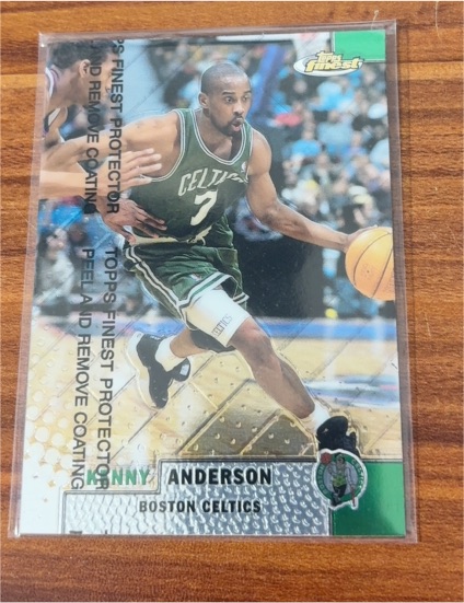1999-00 Topps Finest #34 Kenny Anderson — front