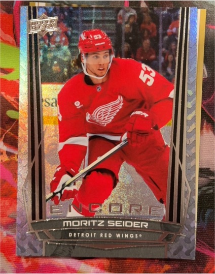 2025-26 Upper Deck Series 1 Encore #E-96 Moritz Seider — front