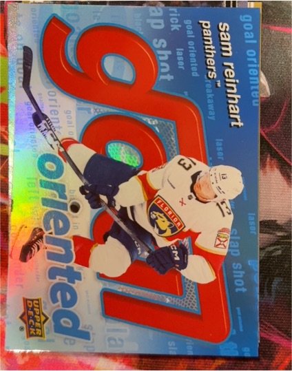 2025-26 Upper Deck Series 1 Goal Oriented #GO-12 Sam Reinhart — front