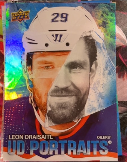 2025-26 Upper Deck Series 1 #P-30 Leon Draisaitl UD Portraits — front