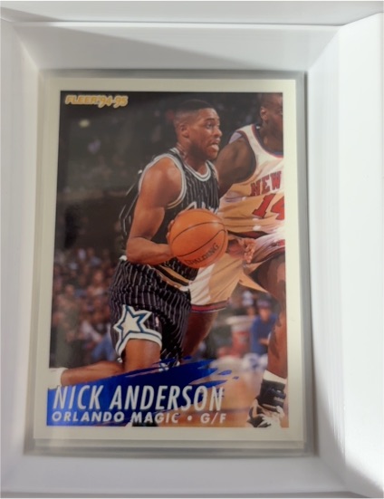 1994-95 Fleer #157 Nick Anderson — front