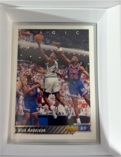 1992-93 Upper Deck #161 Nick Anderson — front