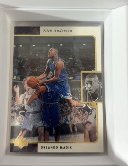 1995-96 Upper Deck SP #93 Nick Anderson — front