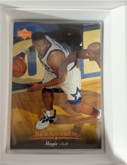 1995-96 Upper Deck #124 Nick Anderson — front