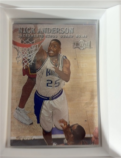 1999 Skybox Metal #91 Nick Anderson — front