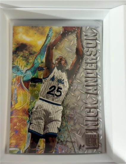 1996-97 Fleer Metal #67 Nick Anderson — front