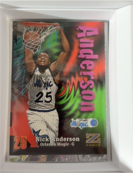 1997-98 SkyBox Z-Force #25 Nick Anderson — front