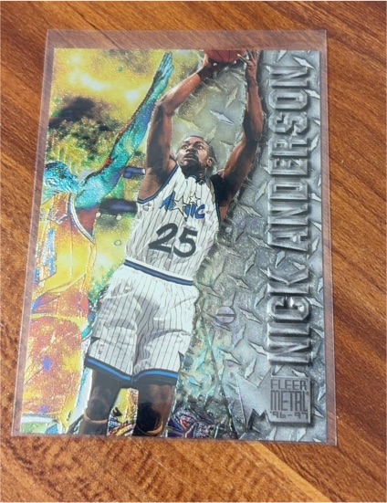 1996-97 Fleer Metal #67 Nick Anderson — front