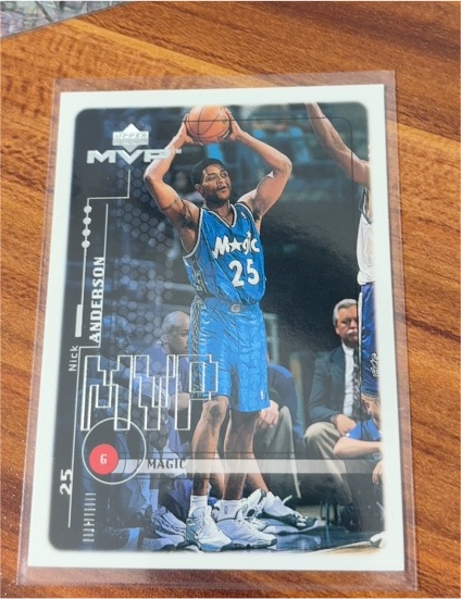 1999-00 Upper Deck MVP #113 Nick Anderson — front