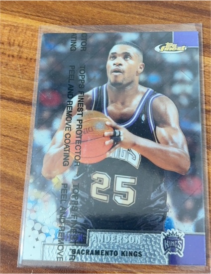 1997-98 Topps Finest #114 Derek Anderson — front