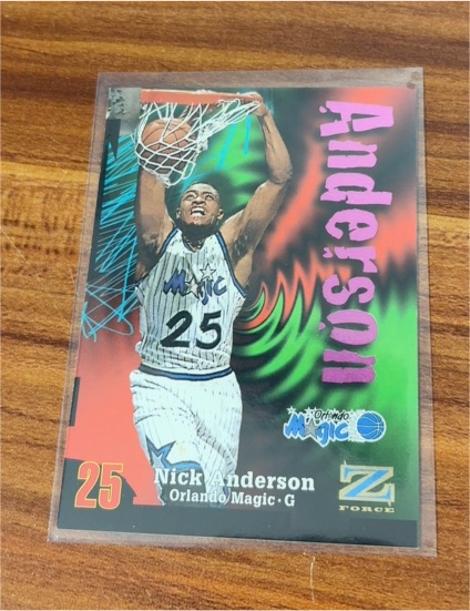 1997-98 SkyBox Z-Force #25 Nick Anderson — front