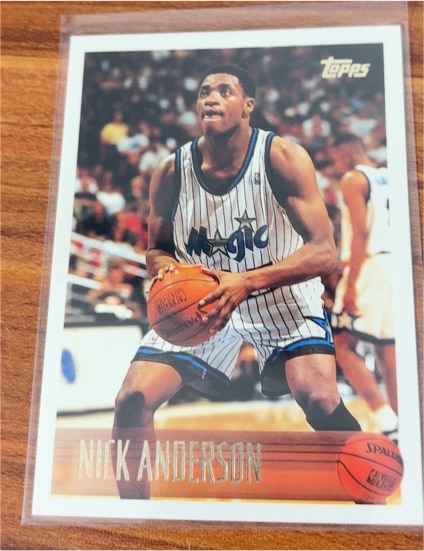 1996-97 Topps #52 Nick Anderson — front
