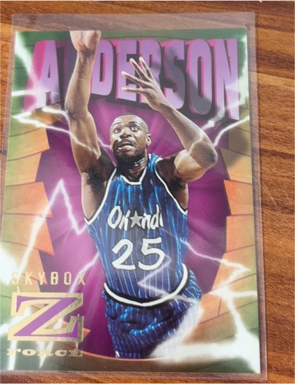 1996-97 Skybox Z-Force #61 Nick Anderson — front