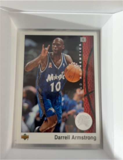 2002-03 Upper Deck Authentics #61 Darrell Armstrong — front