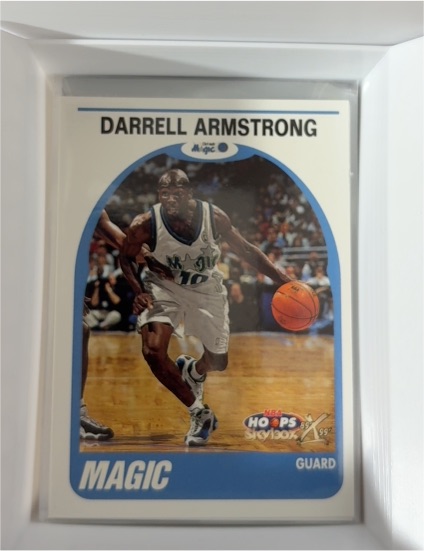 1999-00 Skybox NBA Hoops #50 Darrell Armstrong — front
