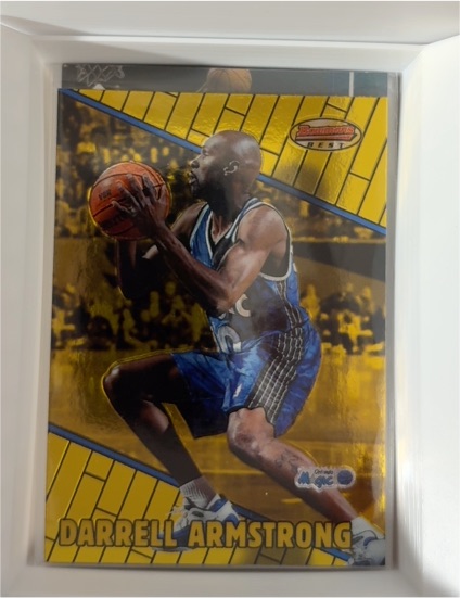 1999-00 Bowman's Best #74 Darrell Armstrong — front