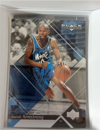 1999 Upper Deck Black Diamond #57 Darrell Armstrong — front