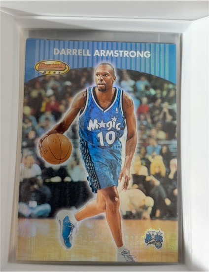2000-01 Bowman's Best #2 Darrell Armstrong — front