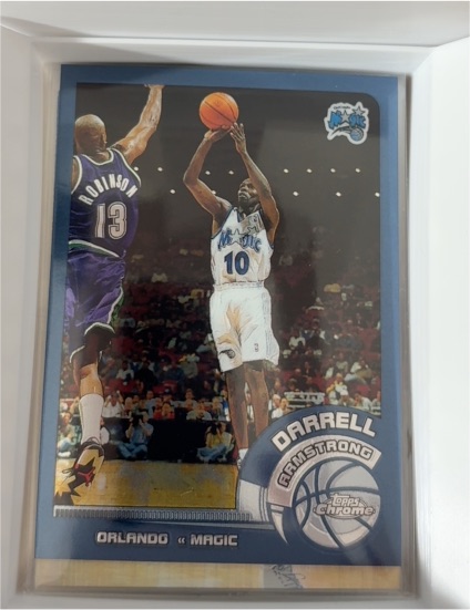 2002-03 Topps Chrome #108 Darrell Armstrong — front
