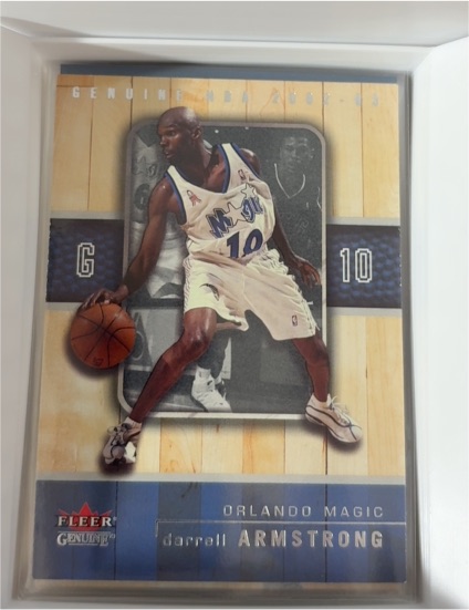 2002-03 Fleer Genuine #35 Darrell Armstrong — front
