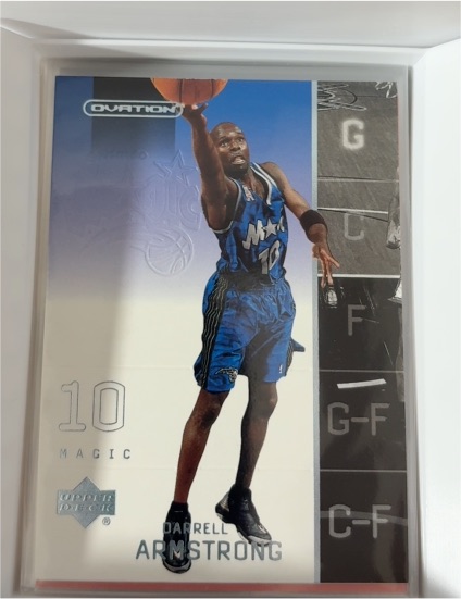 2002-03 Upper Deck Ovation #62 Darrell Armstrong — front