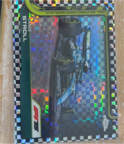 2025 Topps Chrome Formula 1 #82 Lance Stroll — front
