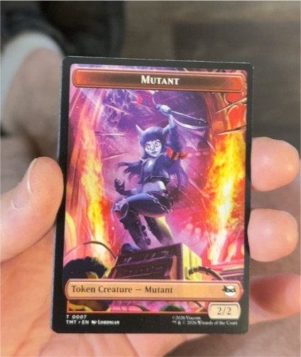 2020 Magic: The Gathering #0007 Mutant Token — front