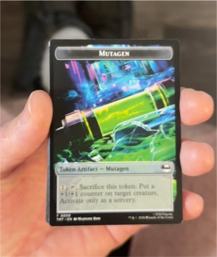 2020 Magic: The Gathering #0009 Mutagen Token — front